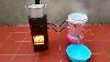 Diy Wood Stove Combined With Water Heating System Super Speed