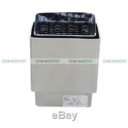 Electric 6KW 110V & 220V/380V Sauna Stove Heater SPA + Outer Digital Controller