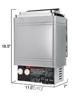 Electric Sauna Heater 2-9kW Stove Controller Dry Steam Bath 110V-120V Shower