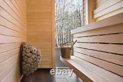 Electric Sauna Heater Stove Huum Drop (4,5-9kW), Design Sauna Stove WET/DRY