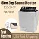 External Control New Dry Sauna Stove 220v 240v 6kw Electric Sauna Heater Stove