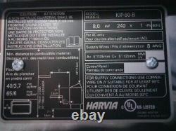 Harvia JH80B2401 8KW Wet Dry Sauna Heater Stove Digital Controller Please Read