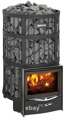 Harvia Legend 300 Wood burning Sauna Heater Free Eucalyptus (Stones Included)