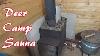 How Our Wood Stove Sauna Works