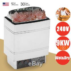Indoor Wet & Dry Sauna Heater Stove With External Digital Controller 9KW 240V UDD