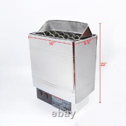 KAY Sauna Heater Stove 6KW 8KW 9KW Wet & Dry Stainless Steel Bult-in Controller