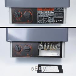 KK Sauna Heater Stove Wet / Dry Spa 6KW 8KW 9KW Internal Control Aluminum Panel