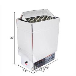 PAS Sauna Heater Stove 6KW 8KW 9KW Wet & Dry Stainless Steel Bult-in Controller