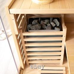 Replacement Sauna Rocks, 33 LB Box of Sauna Heater Volcanic Stones for Indoor