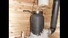 Rocket Stove Boiler And Sauna On Wheels