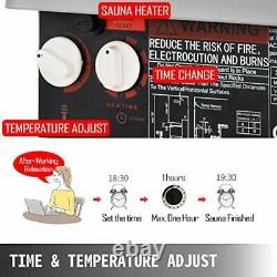 Sauna Heater 2Kw Dry Steam Bath Stove 110V120V With Internal Controller For Max