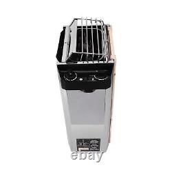 Sauna Heater, 3KW 110V Internal Control Temperature Adjustable Stainless Stee