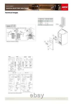 Sauna Heater Electric Stove HARVIA Vega Compact 3.5 kW Built-in Control Panel