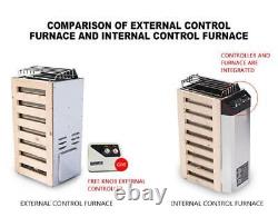 Sauna Heater Stove 3KWith3.6KW 220V Stainless Steel JM Furnace Internal Control