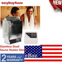Sauna Heater Stove 6KW 304 Stainless Steel Dry Sauna Heater Stove Controller hot