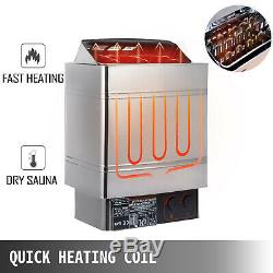 Sauna Heater Stove 9KW Dry Sauna Stove With External Controller Stainless Steel