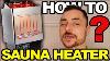 Sauna Heater Vevor Coasts How To Wire The Electrical