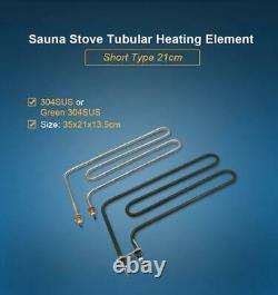 Sauna Stove Heater Tube 1200With1500W Stainless Steel Electric Heating Element