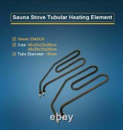 Sauna Stove Heating Tube 220V/380V Dry Steam 2000With2500W Electric Air Element