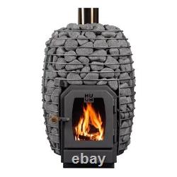 Sauna Wood Burning Stove HUUM HIVE SL17 Steam Room Heater for 8 16 m³