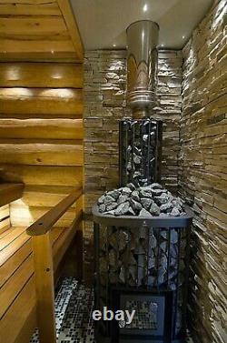 Sauna Wood Burning Stove Heater HARVIA WHP 1500 Modular Chimney Pipe Kit