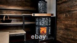 Sauna Woodburning Heater Harvia Legend 240 Greenflame for rooms 10 24 m3