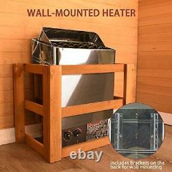SurmountWay Sauna Heater 6KW Dry Steam Bath Sauna Heater Stove 220V-240V with