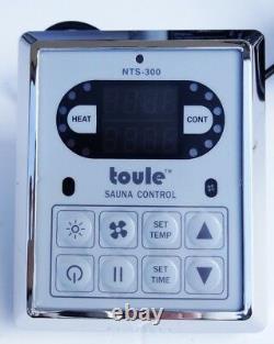 TOULE NTSC60 Wet & Dry Sauna Spa Room Heater with Digital Wall Controller 6.2 kW