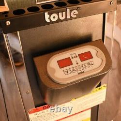 TOULE Wet Dry Heater Stove 4.5 KW ETL for Spa Sauna Room with Digital Controller