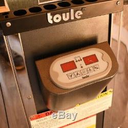 TOULE Wet Dry Heater Stove 4.5 KW ETL for Spa Sauna Room with Digital Controller