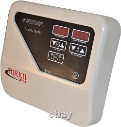 TU45WD-OD 4.5KW 240V TURKU Wet & Dry Sauna Heater Stove External Digital Control