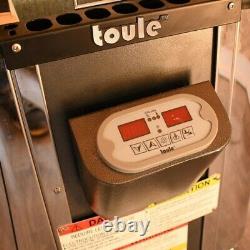 Toule Sauna Heater 4.5KWith240V with On-heater Digital Cotnrol Silver