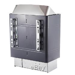 US 9KW Electric Sauna Spa Heater Stove Wet Dry Stainless Steel Internal Control