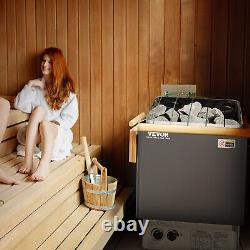 VEVOR 3KW Sauna Heater Stove Wet & Dry Internal Digital Controller 220V 3h Timer