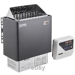 VEVOR 9KW Sauna Heater Stove Wet&Dry with External Digital Controller 220V Home