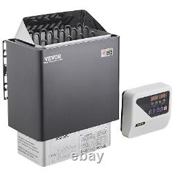 VEVOR 9KW Sauna Heater Stove Wet&Dry with External Digital Controller 220V Home