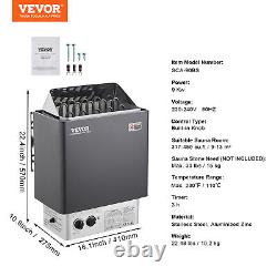 VEVOR 9KW Sauna Heater Stove Wet Dry with Internal Controller Digital Spa Shower