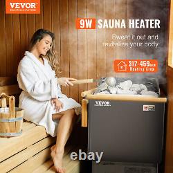 Vevor 9Kw Sauna Heater Stove Wet & Dry With External Digital Controller 220V