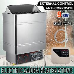 Wall Mount 9KW Dry Steam Bath Sauna Heater Stove For Room 317.8-459 Cubic Feet