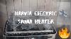 Why I Love My Harvia Electric Sauna Heater