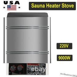 240v 9kw Dry Sauna Heater Stove Internal Control Controller Home Spa Commercial