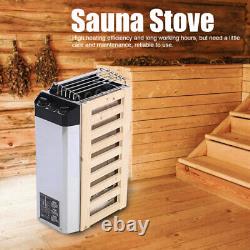 3KWith6KW Poêle de Sauna en Acier Inoxydable avec Contrôle Interne pour Salle de Vapeur