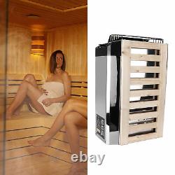 3kw Chauffe-sauna Humide Et Sec Poêle Commercial Home Spa Contrôleur Interne 110v