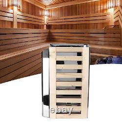 3kw Chauffe-sauna Humide Et Sec Poêle Commercial Home Spa Contrôleur Interne 110v