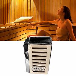 3kw Wet&dry Sauna Chauffe-glace Poêle Contrôle Interne Acier Inoxydable Spa Commercial
