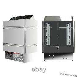 6kw 240v Sauna Heater Stove Dry Steam Bath Machine Internal Controller Accueil Spa