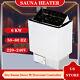 6kw Sauna Chauffe-ménage Sauna Poêle Chauffage Furnace Salle Équipement Sec