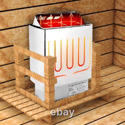 9KW Poêle chauffante de sauna pour équipement de sauna domestique avec contrôleur numérique 220V