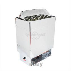 9kw Electric Sauna Heater Stove Wet Dry Stainless Steel Internal Control Spa