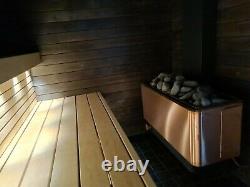 Chauffage Sauna Électrique Saunum Premium 6/9 Kw, Design Sauna Stove
